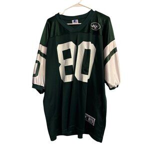 Vintage Starter 1995 New York Jets Jersey Mens Size XL 52 NFL Green Chrebet #80